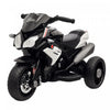 Qaba Kids Motorcycle, 6v Battery Powered Ride On Motorcycle With Music, Horn, Headlights, 3 Wheels Electric Bike For Kids, Gift For Boys & Girls, Black