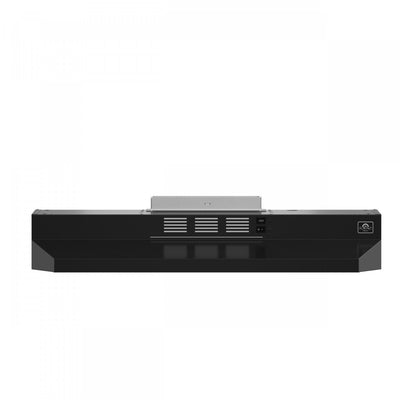 Forno Bari Espresso 30-Inch Under Cabinet Range Hood, Black, 600 CFM- FRHUC5255-30BLK | Hotte de cuisiniere sous armoire Bari Espresso de 30 po en noire, 600 CFM-FRHUC5255-30BLK
