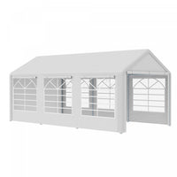 Outsunny 20’ X 10’ Heavy Duty Party Tent Outdoor Carport Canopy Shelter Gazebo With Water-resistant 