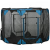 Pawhut Portable Outdoor Cat Playpen, Exercise Pen Kennel With Carrying Bag, Zippered Cover, Water-resistant Bottom, For Small Dogs, Rabbits, Guinea Pigs, Φ59\" X 39\"