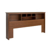 King Bookcase Headboard - Cherry