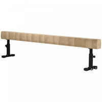 Soozier Adjustable Balance Beam Gymnastics Beam With Wheels For 8-12 Years