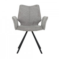 Bram Upholstered Modern Dining Armchair (Set of 2) 