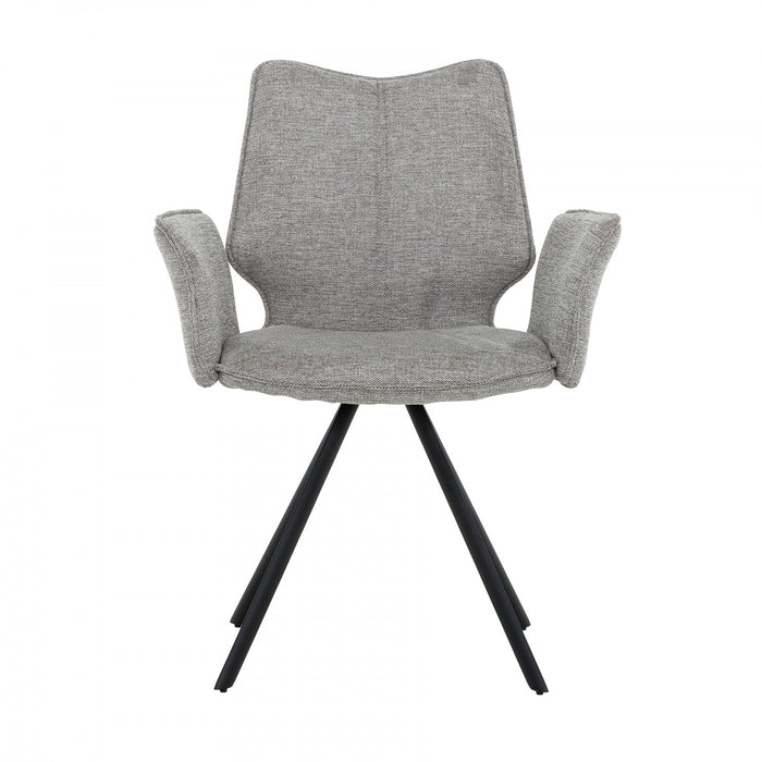 Bram Upholstered Modern Dining Armchair (Set of 2)