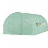 Outsunny 20x10x6.6ft Heavy Duty Outdoor Walk-in Tunnel Greenhouse Portable Garden Planting Warm Hous