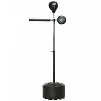 Soozier Speed Bag Boxing Bag Stand Reflex Training Equipment, Black