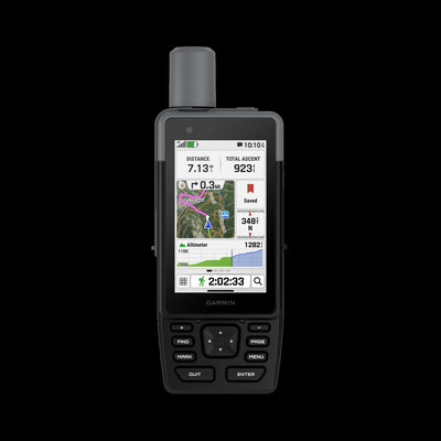 Garmin GPSMAP H1 Premium GPS Handheld - Rugged Navigator with Satellite Imagery, Multi-Band GPS, Long Battery, Weather Forecasts, ABC Sensors