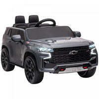 Aosom 12v Licensed Chevrolet Tahoe Powered Ride-On Car, Kids Ride On Car With Remote Control, 3 Spee