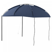 Outsunny Portable Rooftop Car Awning With Support Poles And Carry Bag