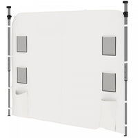 Outsunny Sidewall For 10x10ft Pop Up Canopies, 1 Pack Sidewall Only, White