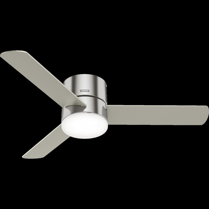 Minimus Ceiling Fan with Light Fixture - Grey