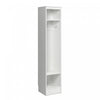 Narrow Entryway Organizer - White