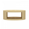 Alure Contemporary 36" Round Coffee Table in Natural Oak | Table basse ronde contemporaine Alure 36" en chene naturel
