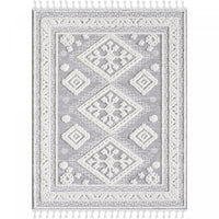 Quinto Twinkle Orange Shag Area Rug - 7'7