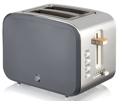 Salton Swan Nordic 2-Slice Toaster - ST14610GRYN|Grille-pain Swan à 2 tranches de style nordique - ST14610GRYN