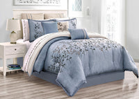 Enya 7-Piece Queen Comforter Set 