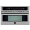 Forno Oliena 30 Inch Built-In Microwave Convection Oven, 1.6 cu.ft. - FMWDR3093-30