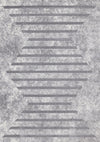Covington Distressed Geometric Lines Indoor Area Rug - 7'10\" x 10'6\"