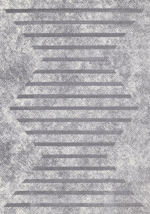 Covington Distressed Geometric Lines Indoor Area Rug - 7'10