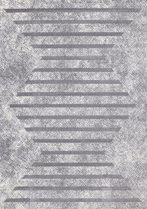 Covington Distressed Geometric Lines Indoor Area Rug - 7'10\" x 10'6\"