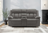 MONARCH SPECIALTIES 2-SEATER POWER RECLINING UPHOLSTERED LOVE SEAT, 76