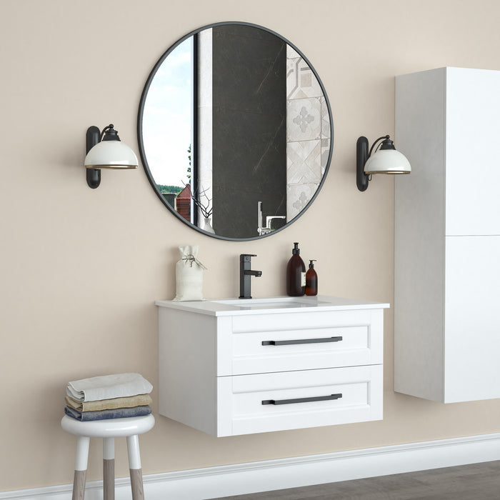 Halpert Black 36\" Mirror