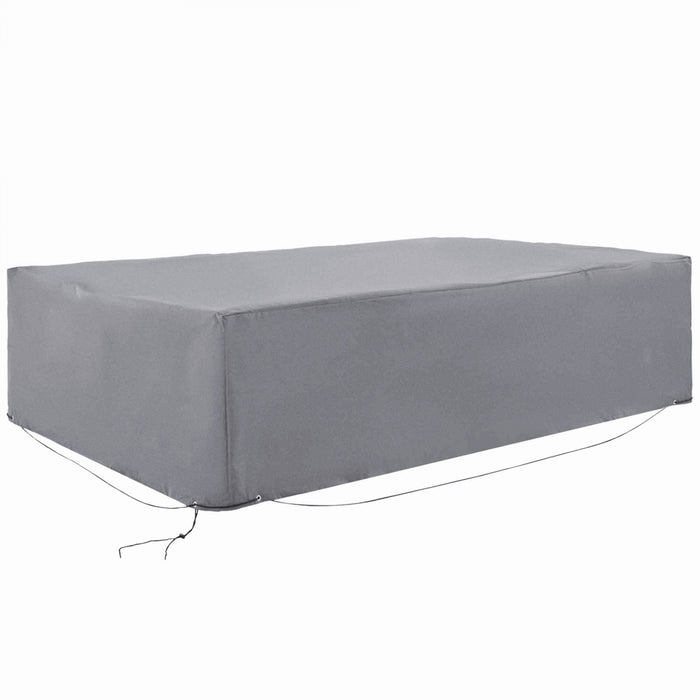 Outsunny 97\" X 65\" X 26\" Outdoor Patio Furniture Cover, Waterproof, Grey