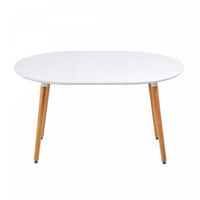 Emma Multi-Purpose Round Dining Table with Extendable 