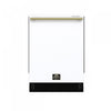 Forno Stella 24 in. Built-in Tall Tub Fingerprint-Resistant White Dishwasher 44 dBA - FDWBI8010-24WHT | Lave-vaisselle Stella de 24 po, cuve haute, blanc resistant aux traces, 44 dBA – FDWBI8010-24WHT