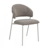 Solene Upholstered Dining Chair with Metal Legs (Set of 2)