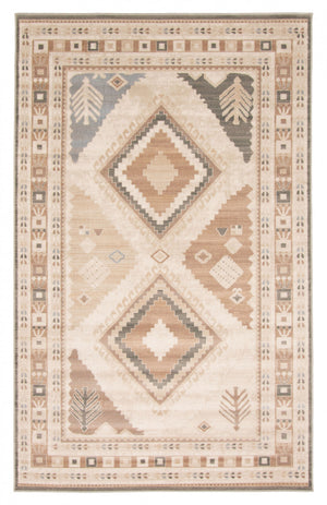 Lia Ivory Area Rug - 5'0