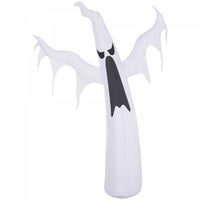 Homcom 6ft White Ghost Inflatable Halloween Decoration