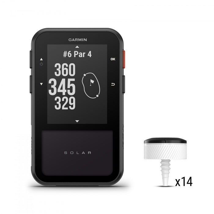 Garmin Approach G20 Solar Course Caddy - 2.2\" Sunlight Readable Handheld Golf Gps, Virtual Coach With 43,000 Preloaded Courses Worldwide