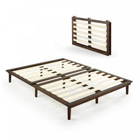 Bobbie Folding Wood Platform Bed - Full Size