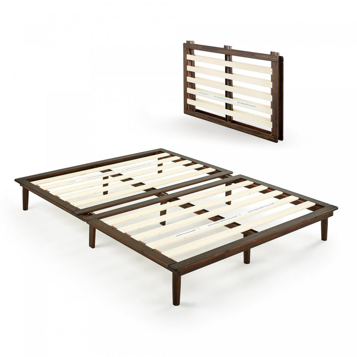 Bobbie Folding Wood Platform Bed - Full Size