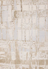 Isabelle Distressed Cream Area Rug - 5'3