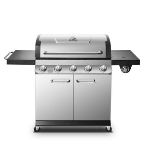 Dyna-Glo Premier 5-Burner Propane Gas Grill Barbecue - DGP552SSP-D