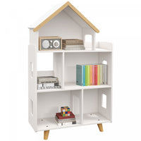 Qaba Toy Storage Organizer For Kids, 3-tier Kids Toy Storage For Organizing Books, Toys, Toy Organiz