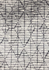 Florence Distressed Geometric Area Rug - 4'7\" x 6'7\"