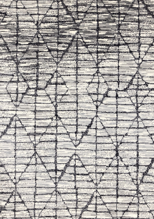 Florence Distressed Geometric Area Rug - 4'7\" x 6'7\"
