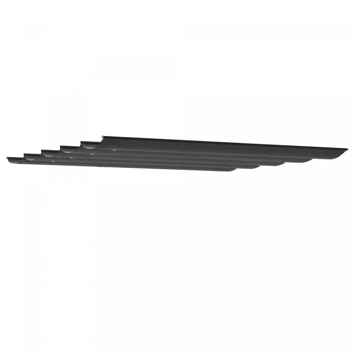 Outsunny Retractable Replacement Pergola Canopy For 10' X 10' Pergola, Pergola Cover Replacement, Dark Grey
