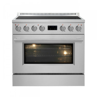 Forno Torino 36" Induction Range, Stainless Steel - FFSIN0936-36 | Cuisiniere a induction Torino de 36 po, acier inoxydable – FFSIN0936-36