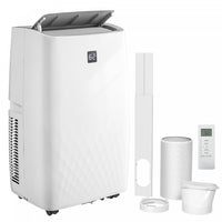 HOMCOM 14000 BTU Portable Air Conditioner with Dehumidifier & Fan, AC Unit