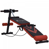 Soozier Sit Up Bench, Multifunctional Utility Fitness Equipment, Foldable Abdominal Training Workout