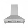 Forno Venezia 48 Inch Wall-Mounted Range Hood, Stainless Steel-FRHWM5503-48