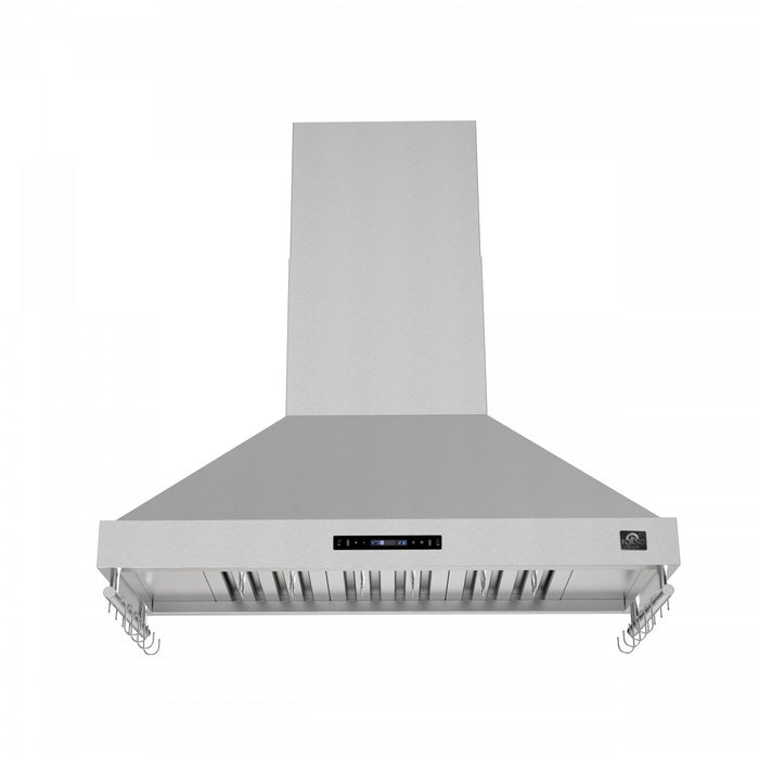 Forno Venezia 48 Inch Wall-Mounted Range Hood, Stainless Steel-FRHWM5503-48