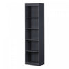Axess 5-shelf Narrow Bookcase - Blueberry 