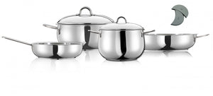 Arimi Luna 6-piece Italian Stainless Steel Cookware Set