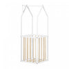 Ohana House-Shaped Toy Storage - White/Natural