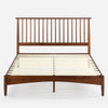 Linda Wood Platform Bed with Headboard - Queen Size | Linda lit plateforme en bois avec tête de lit - Grand